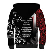 New Zealand Aotearoa Mana Wahine Sherpa Hoodie LT05 - Polynesian Pride