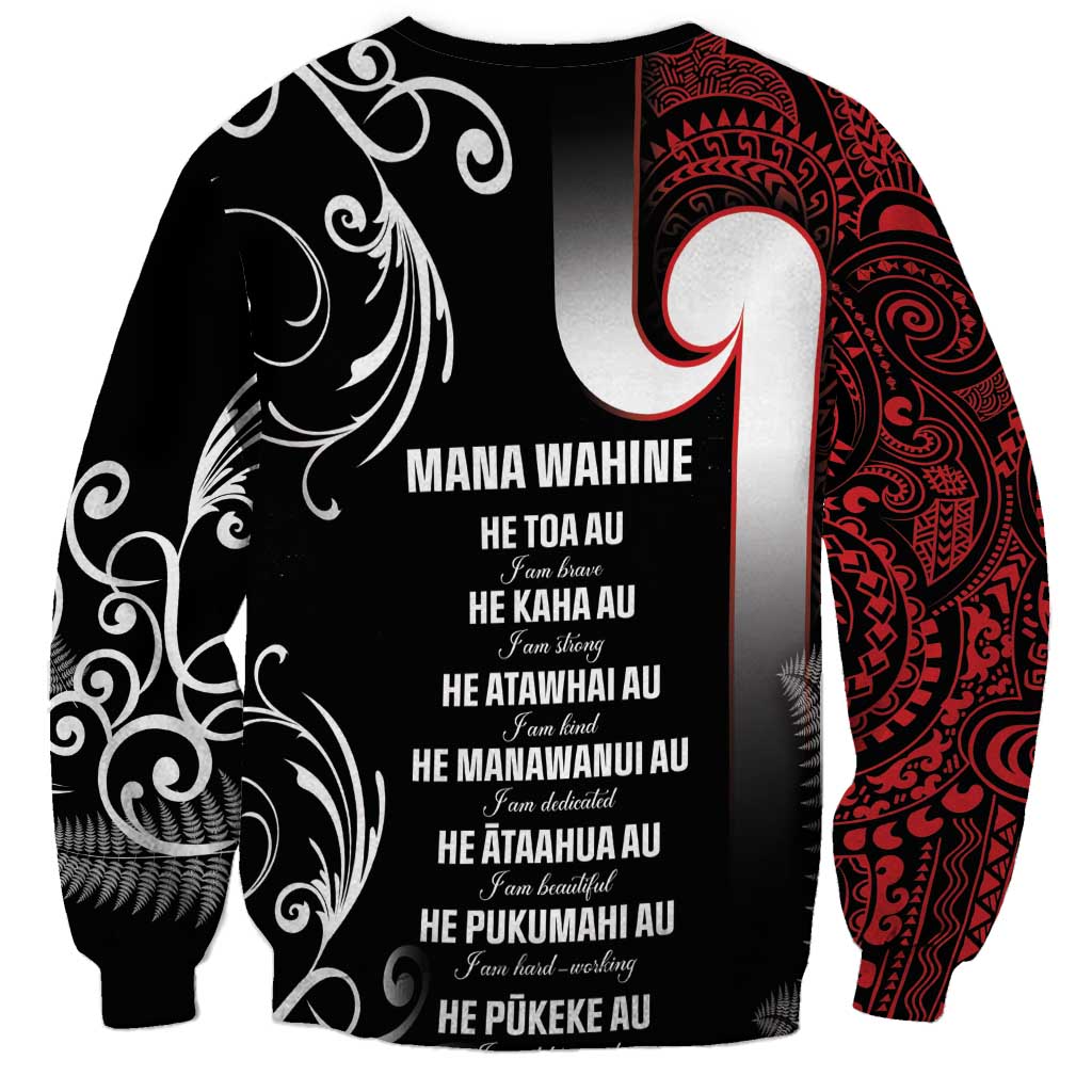 New Zealand Aotearoa Mana Wahine Sweatshirt