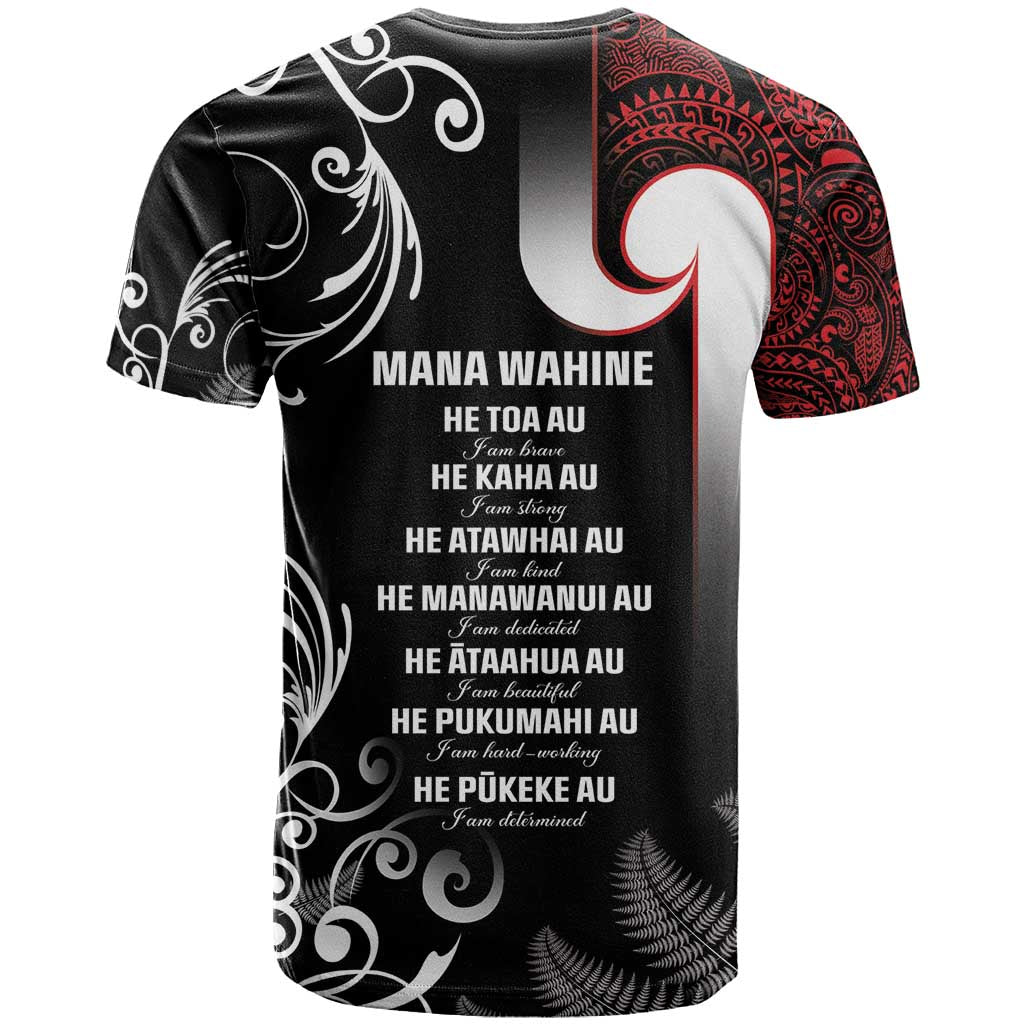New Zealand Aotearoa Mana Wahine T Shirt LT05 - Polynesian Pride