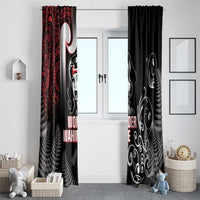 New Zealand Aotearoa Mana Wahine Window Curtain LT05 - Polynesian Pride