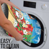 Guam Christmas Bathroom Set Felis Pasgua Chilling Santa - Polynesian Pride