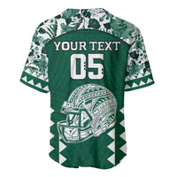Custom Hawaii Football Baseball Jersey Rainbow Warriors Tropical Vibes - Polynesian Pride