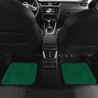 Custom Hawaii Football Car Mats Rainbow Warriors Tropical Vibes - Polynesian Pride