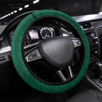 Hawaii Football Steering Wheel Cover Rainbow Warriors Tropical Vibes - Polynesian Pride