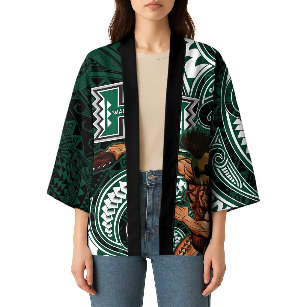 Hawaii Ikaika Warrior Football Kimono Polynesian Tribal Tattoo - Polynesian Pride