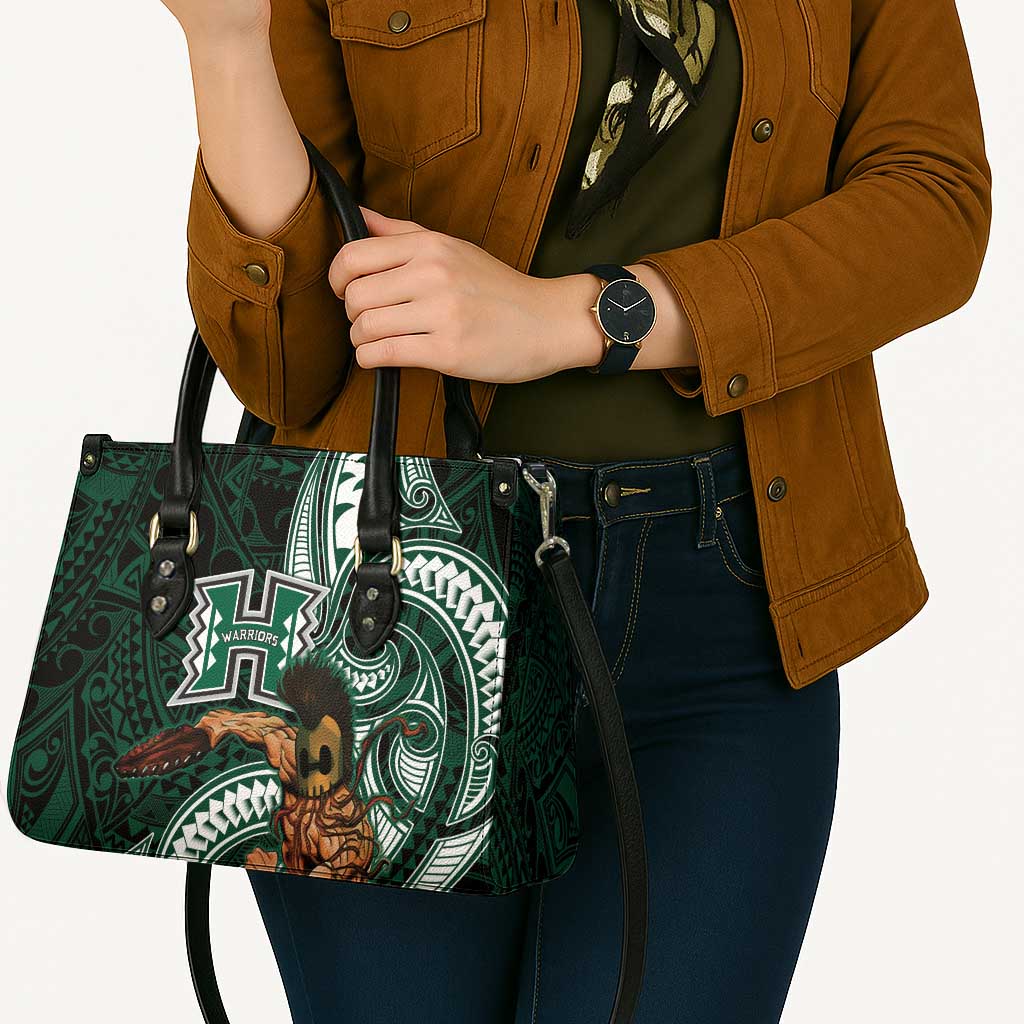 Hawaii Ikaika Warrior Football Leather Bag Polynesian Tribal Tattoo - Polynesian Pride