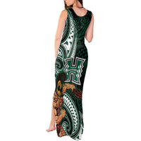 Hawaii Ikaika Warrior Football Tank Maxi Dress Polynesian Tribal Tattoo - Polynesian Pride