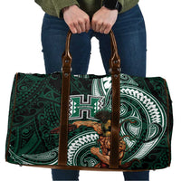 Hawaii Ikaika Warrior Football Travel Bag Polynesian Tribal Tattoo - Polynesian Pride