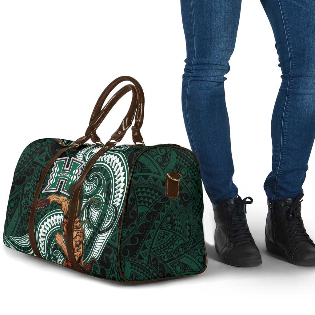 Hawaii Ikaika Warrior Football Travel Bag Polynesian Tribal Tattoo - Polynesian Pride