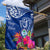 Hafa Adai Guam History and Chamorro Heritage Day Garden Flag Blue Latte Stone LT05 - Polynesian Pride