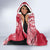 Hafa Adai Guam History and Chamorro Heritage Day Hooded Blanket Red Latte Stone LT05 - Polynesian Pride