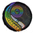 LGBT History Month Spare Tire Cover Proud And Happy Polynesian Dolphin LT05 - Polynesian Pride