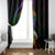 LGBT History Month Window Curtain Proud And Happy Polynesian Dolphin LT05 - Polynesian Pride