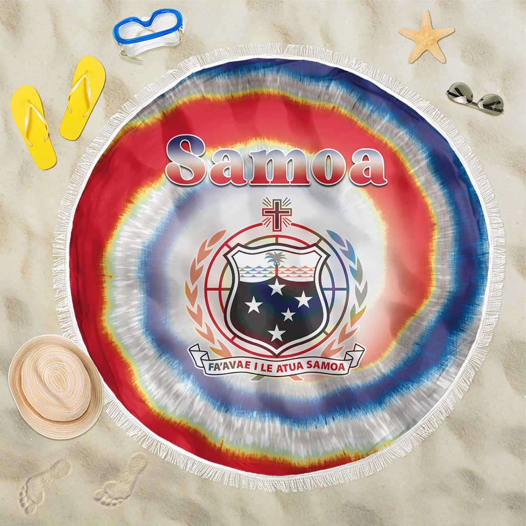 Samoa Beach Blanket Tie Dye Unique Style LT05 One Size 150cm Colorful - Polynesian Pride