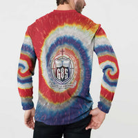 Samoa Button Sweatshirt Tie Dye Unique Style LT05 - Polynesian Pride