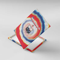 Samoa Canvas Wall Art Tie Dye Unique Style LT05 With Frame Colorful - Polynesian Pride