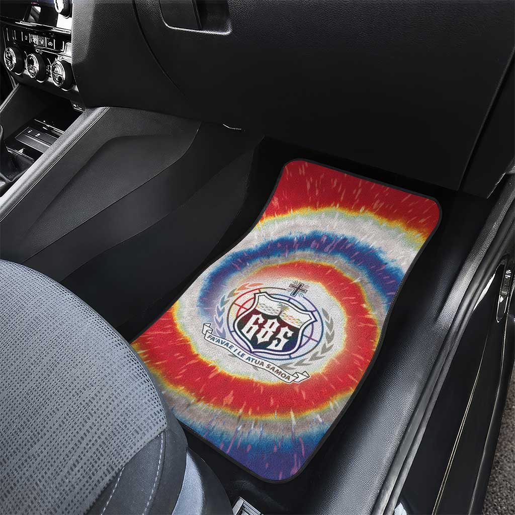 Samoa Car Mats Tie Dye Unique Style LT05 - Polynesian Pride
