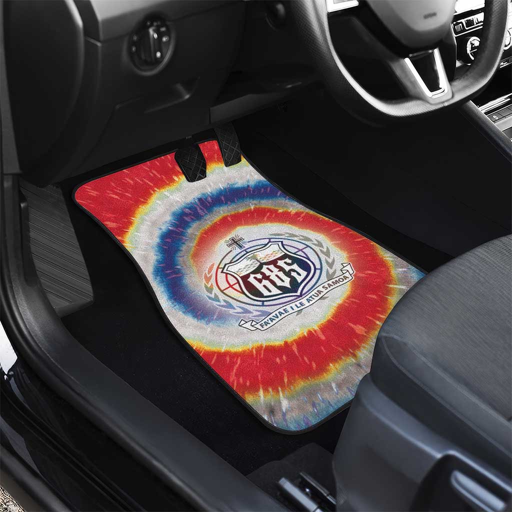 Samoa Car Mats Tie Dye Unique Style LT05 - Polynesian Pride