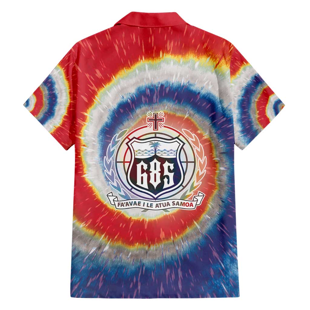 Samoa Hawaiian Shirt Tie Dye Unique Style LT05 - Polynesian Pride