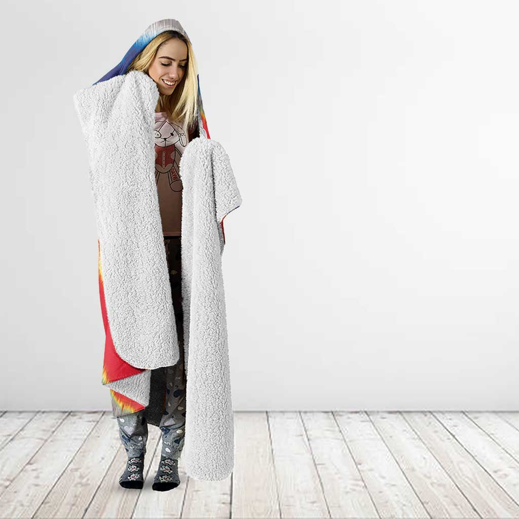 Samoa Hooded Blanket Tie Dye Unique Style LT05 - Polynesian Pride