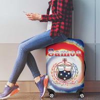 Samoa Luggage Cover Tie Dye Unique Style