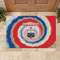 Samoa Rubber Doormat Tie Dye Unique Style LT05 Colorful - Polynesian Pride