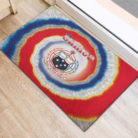 Samoa Rubber Doormat Tie Dye Unique Style LT05 - Polynesian Pride