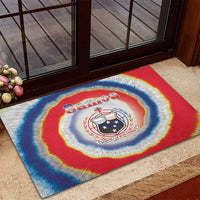 Samoa Rubber Doormat Tie Dye Unique Style LT05 - Polynesian Pride