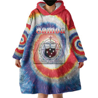 Samoa Wearable Blanket Hoodie Tie Dye Unique Style LT05 - Polynesian Pride