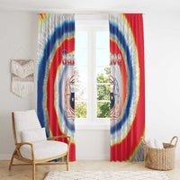 Samoa Window Curtain Tie Dye Unique Style LT05 - Polynesian Pride
