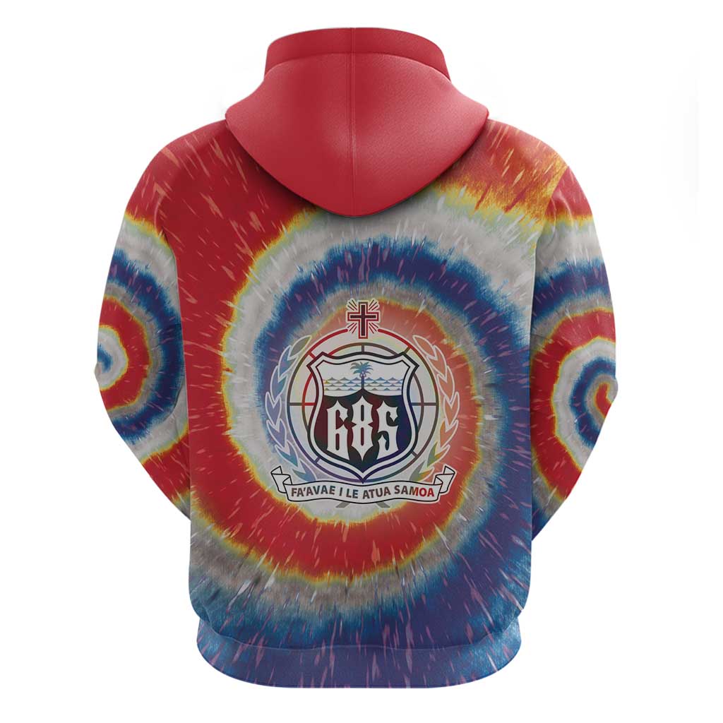 Samoa Zip Hoodie Tie Dye Unique Style