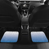 New Zealand Car Mats Poutama Mix Blue Taniko Inspired Art LT05 Set 2pcs - Back Blue - Polynesian Pride