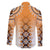 New Zealand Family Matching Tank Maxi Dress and Hawaiian Shirt Poutama Mix Orange Taniko Inspired Art LT05
