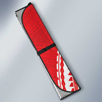 Tonga Rugby Mate Ma'a Auto Sun Shade Tongan Pride Unique Style - Polynesian Pride