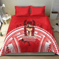Tonga Rugby Mate Ma'a Bedding Set Tongan Pride Unique Style - Polynesian Pride