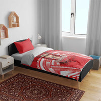 Tonga Rugby Mate Ma'a Bedding Set Tongan Pride Unique Style - Polynesian Pride