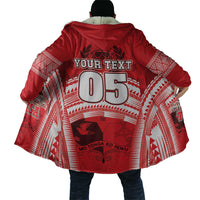 Custom Tonga Rugby Mate Ma'a Cloak Tongan Pride Unique Style - Polynesian Pride