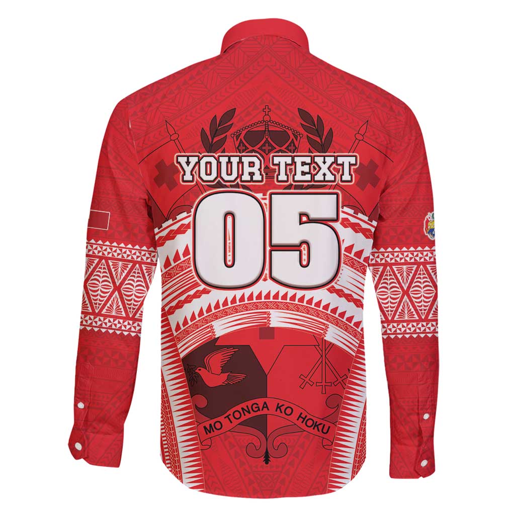 Custom Tonga Rugby Mate Ma'a Family Matching Puletasi and Hawaiian Shirt Tongan Pride Unique Style - Polynesian Pride