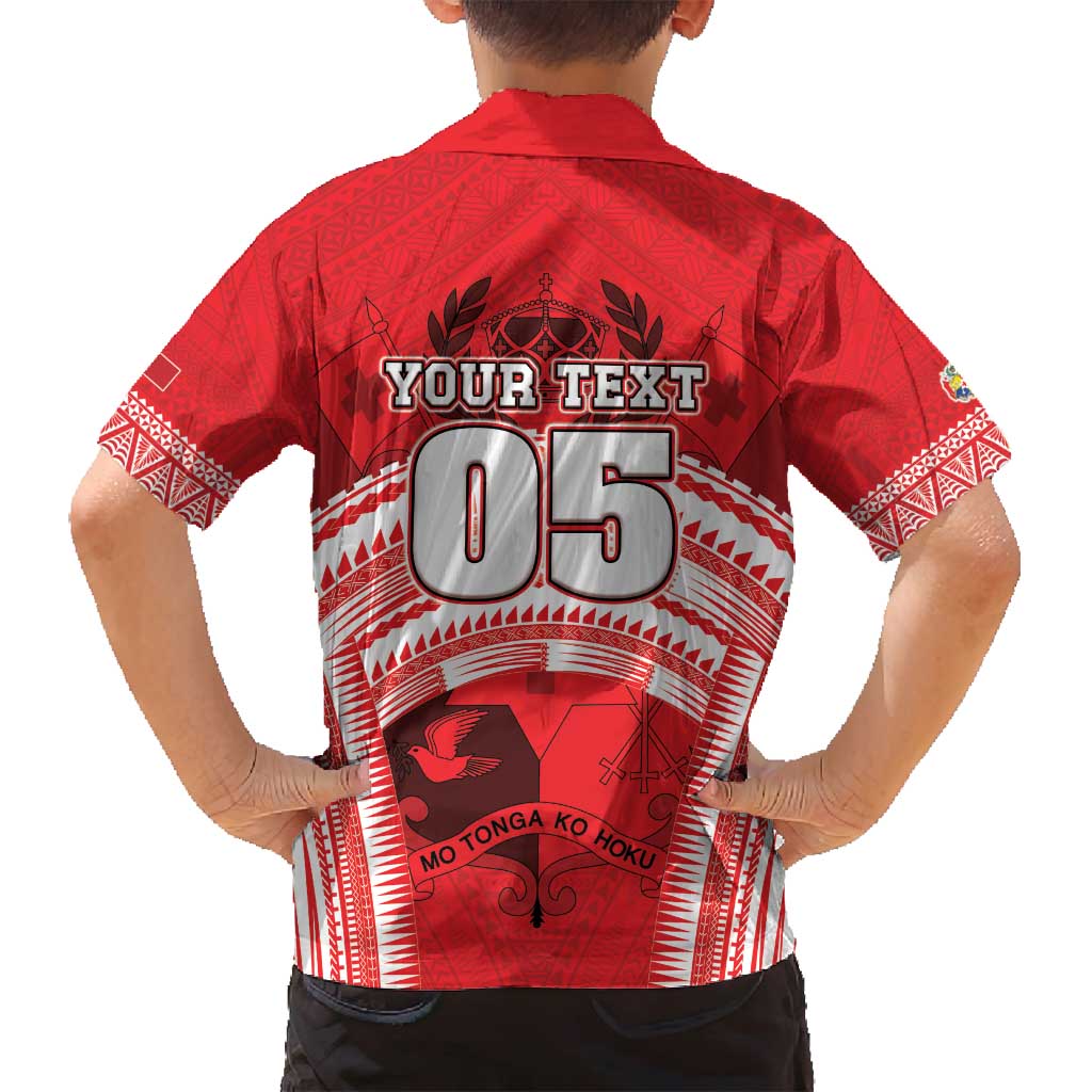 Custom Tonga Rugby Mate Ma'a Family Matching Summer Maxi Dress and Hawaiian Shirt Tongan Pride Unique Style - Polynesian Pride