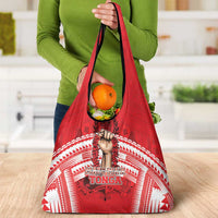 Tonga Rugby Mate Ma'a Grocery Bag Tongan Pride Unique Style - Polynesian Pride