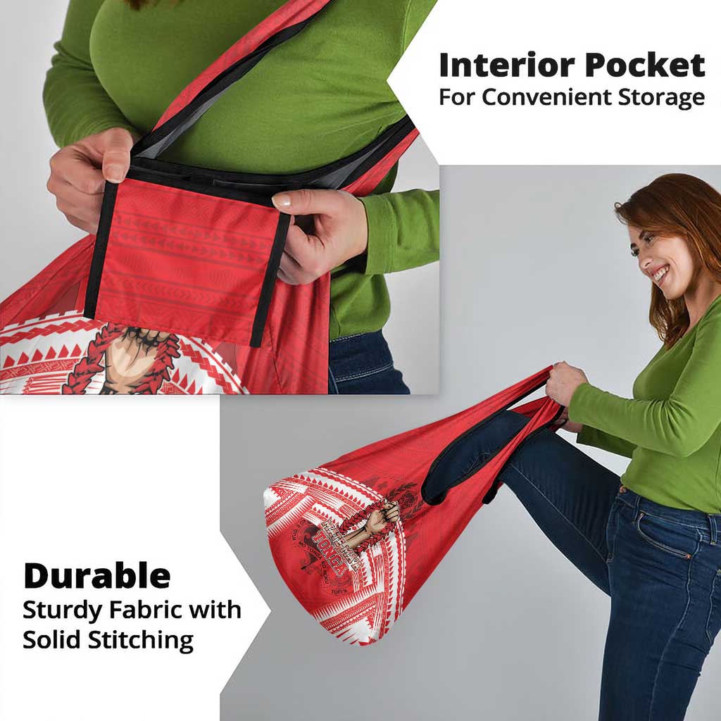 Tonga Rugby Mate Ma'a Grocery Bag Tongan Pride Unique Style - Polynesian Pride