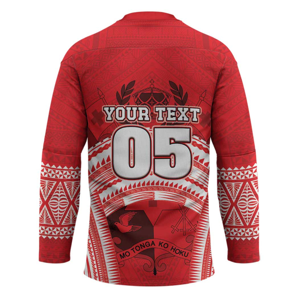 Custom Tonga Rugby Mate Ma'a Hockey Jersey Tongan Pride Unique Style - Polynesian Pride
