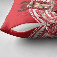Tonga Rugby Mate Ma'a Pillow Cover Tongan Pride Unique Style - Polynesian Pride