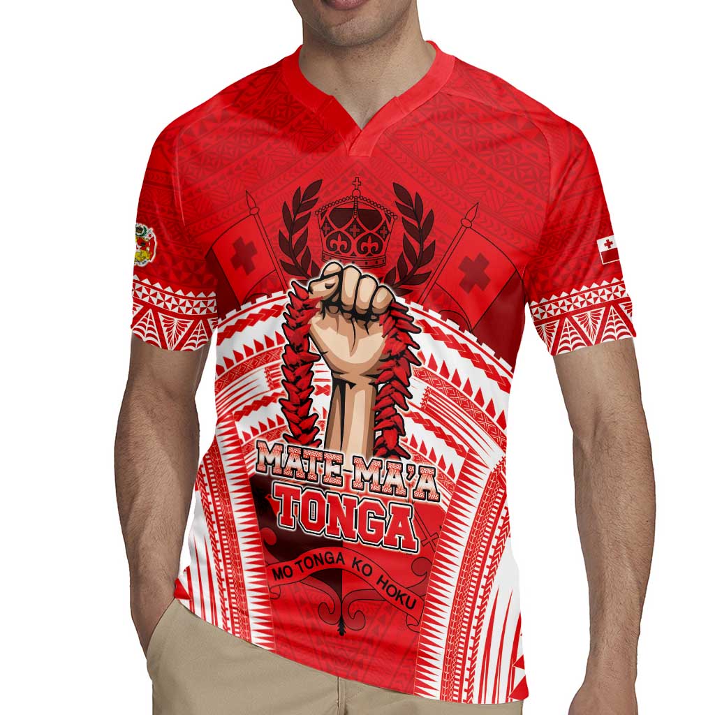 Custom Tonga Rugby Mate Ma'a Rugby Jersey Tongan Pride Unique Style - Polynesian Pride