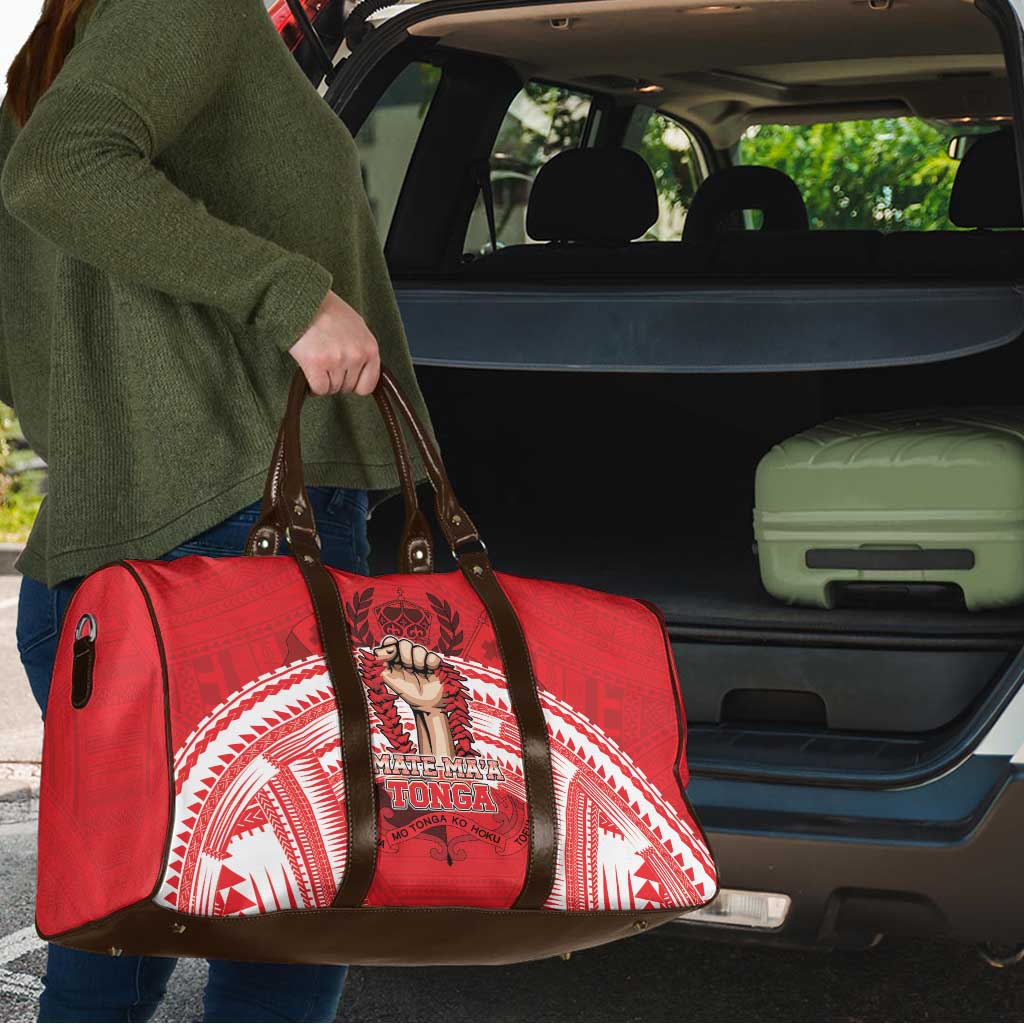 Tonga Rugby Mate Ma'a Travel Bag Tongan Pride Unique Style - Polynesian Pride