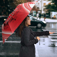 Tonga Rugby Mate Ma'a Umbrella Tongan Pride Unique Style - Polynesian Pride