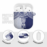 Northern Mariana Islands And Guam AirPods Case Latte Stone With Tribal Pattern LT05 - Polynesian Pride