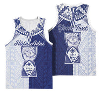 Personalised Northern Mariana Islands And Guam Basketball Jersey Latte Stone With Tribal Pattern LT05 - Polynesian Pride