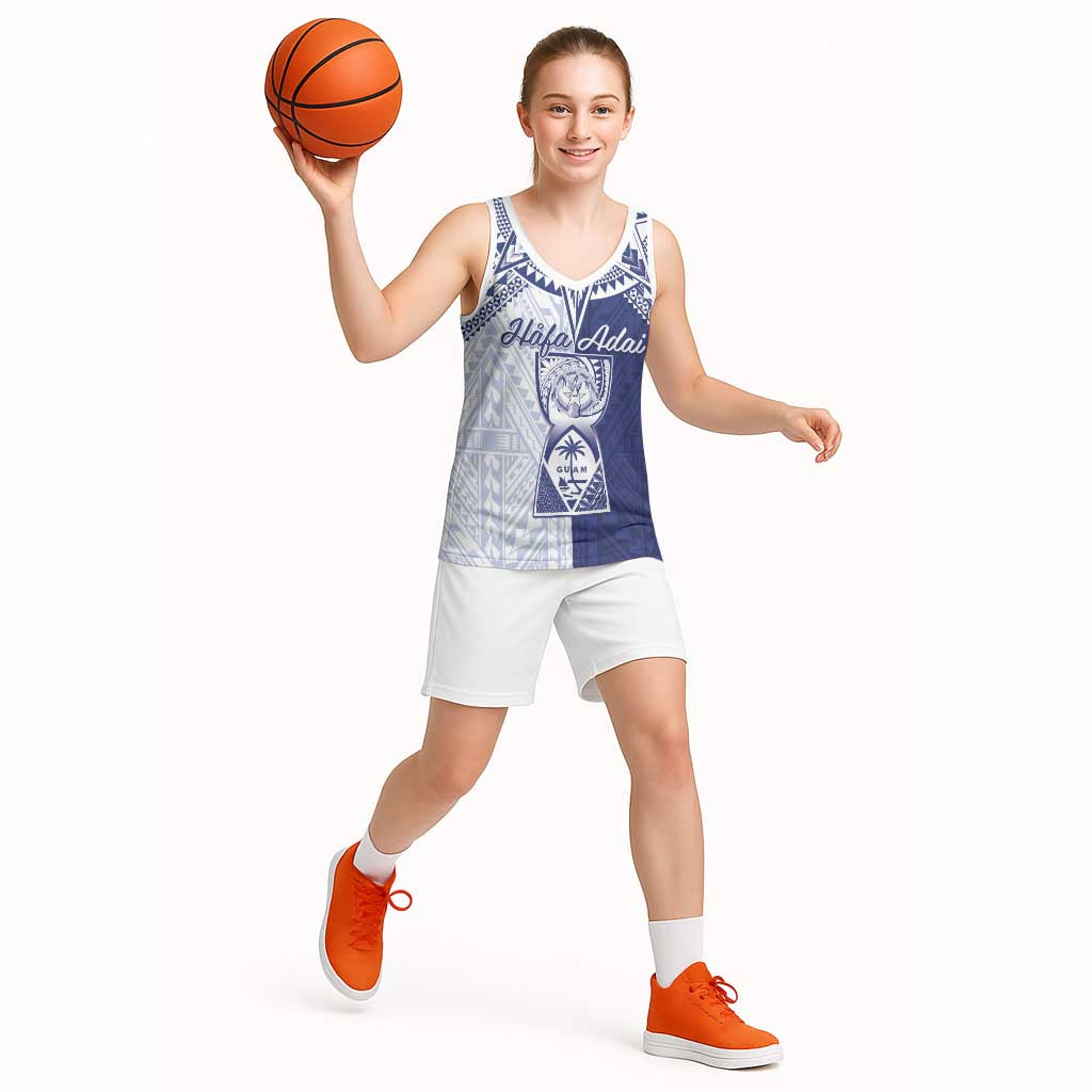 Personalised Northern Mariana Islands And Guam Basketball Jersey Latte Stone With Tribal Pattern LT05 - Polynesian Pride