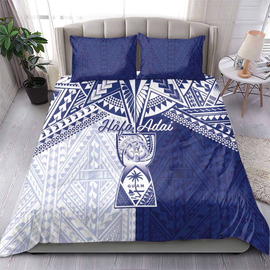 Northern Mariana Islands And Guam Bedding Set Latte Stone With Tribal Pattern LT05 - Polynesian Pride
